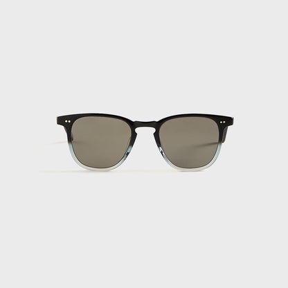 Men Kith Garrett Leight Brooks Sunglasses - Graphite Fade / Semi Flat Pure Grey