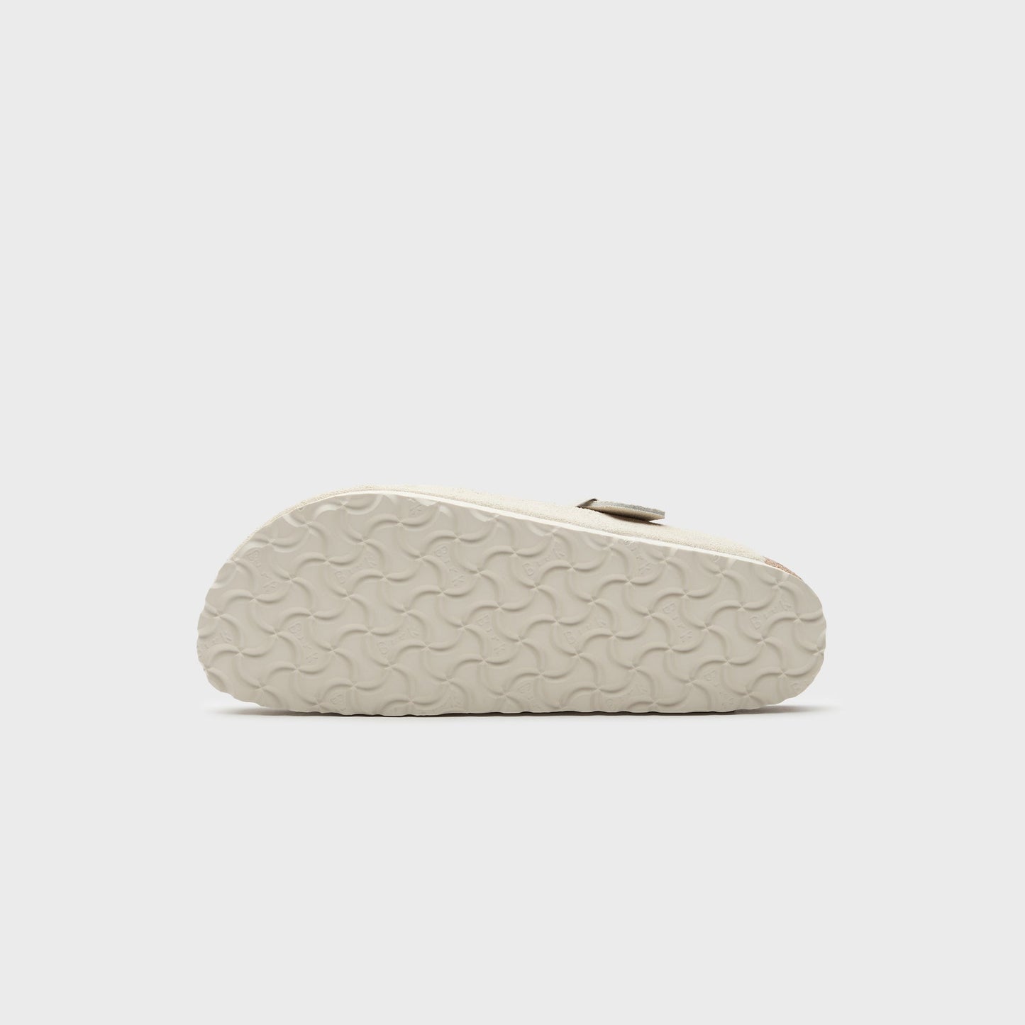 Women Kith Birkenstock Boston SFB Antique - White Suede