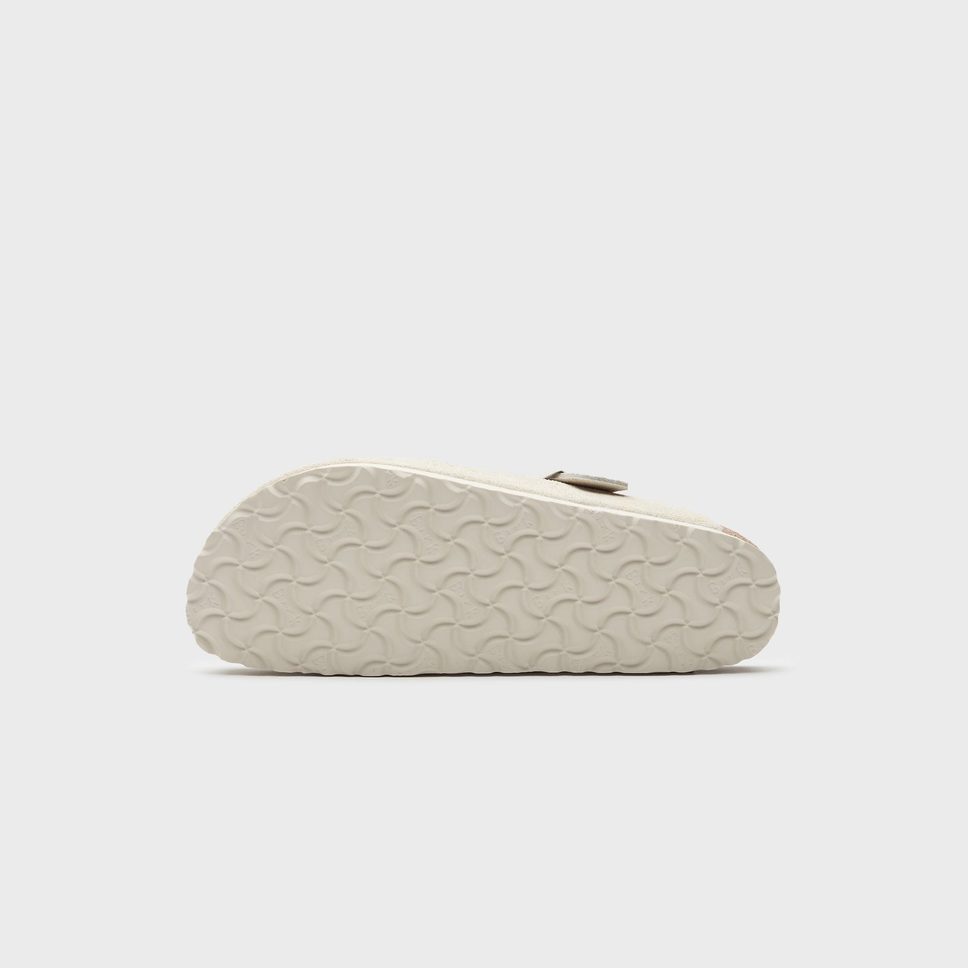 Women Kith Birkenstock Boston SFB Antique - White Suede