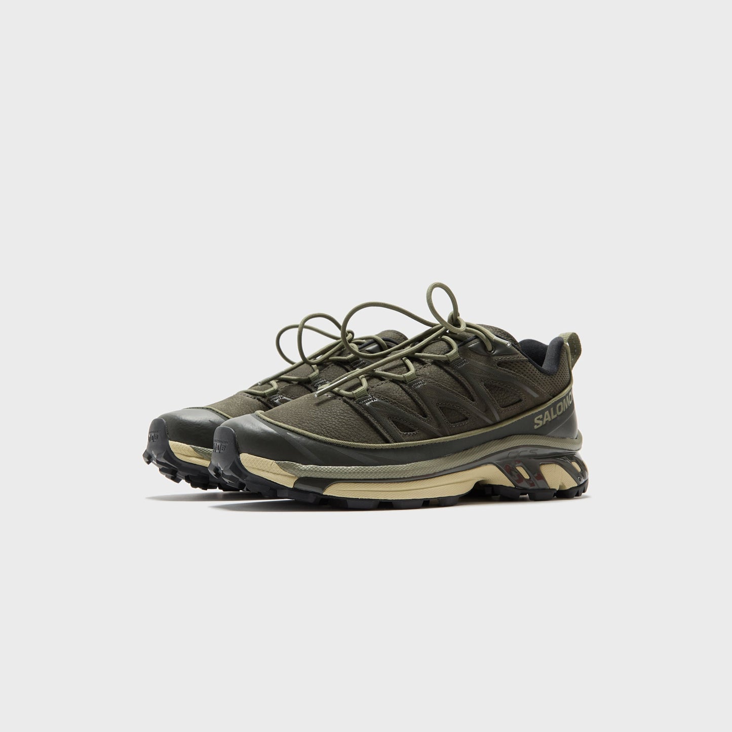 Men|Women Kith Salomon Xt-6 EXPANSE LTR - Peat / Deep Lichen Green / Green Haze