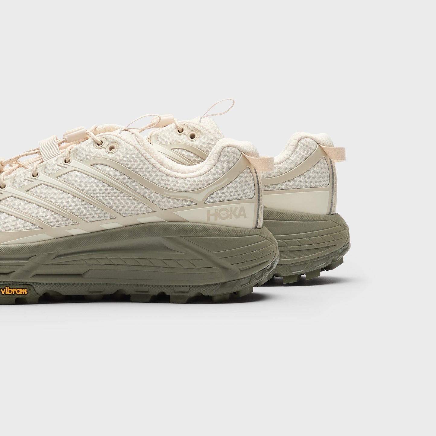 Men|Women Kith HOKA Mafate Three2 - Oat Milk / Eucalyptus