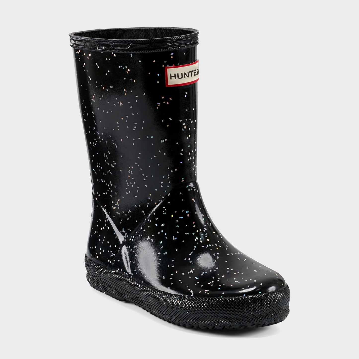 Kids Kith Hunter Little Kids First Classic Wellington Boot - Glitter Black