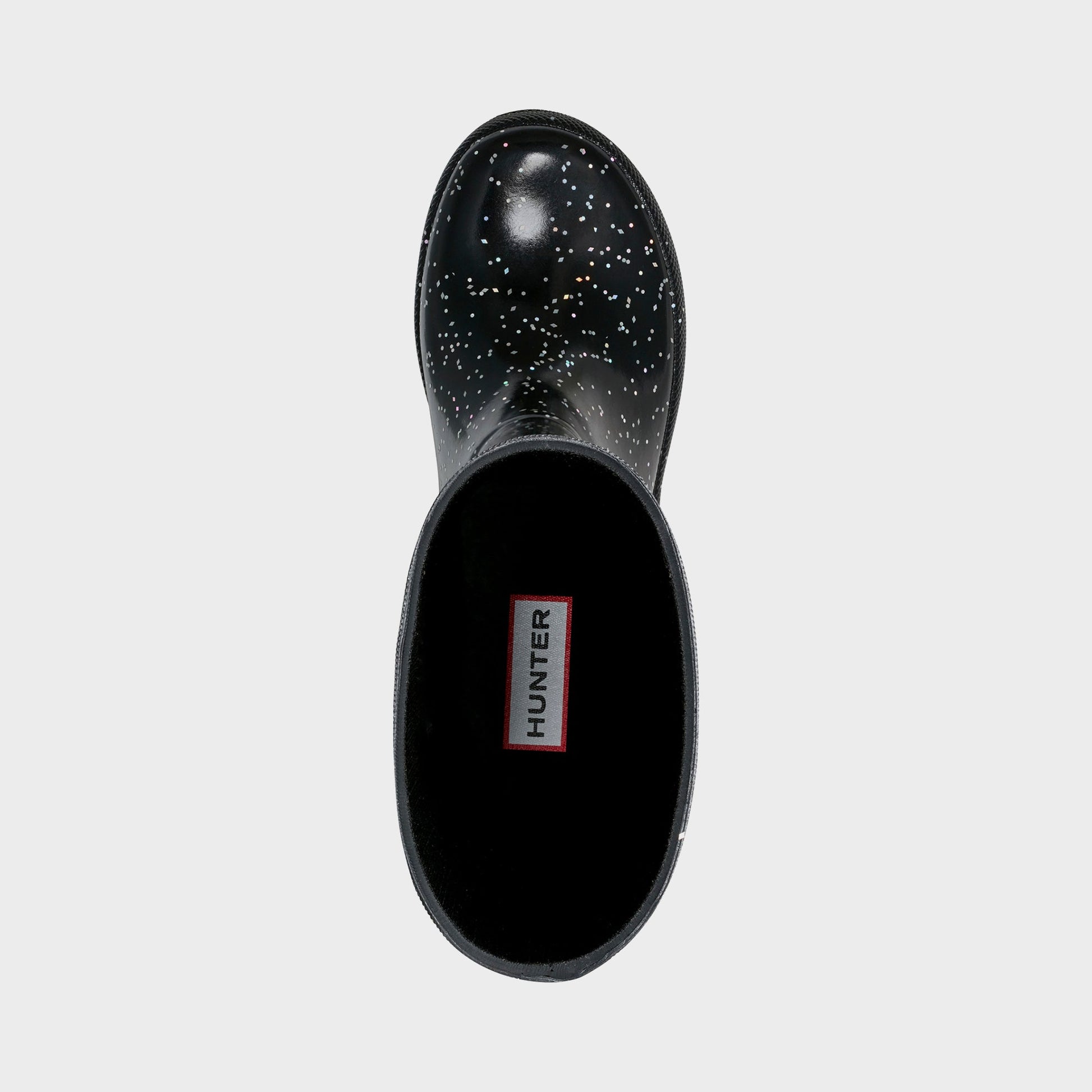 Kids Kith Hunter Little Kids First Classic Wellington Boot - Glitter Black