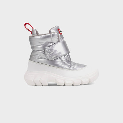 Kids Kith Hunter Little Kids Igloo Lug Sole Insulated Waterproof Snow Boot - Sil