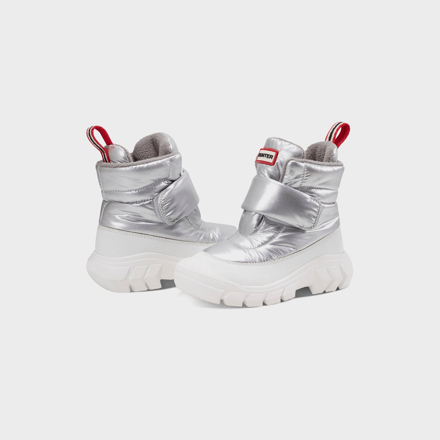Kids Kith Hunter Little Kids Igloo Lug Sole Insulated Waterproof Snow Boot - Sil