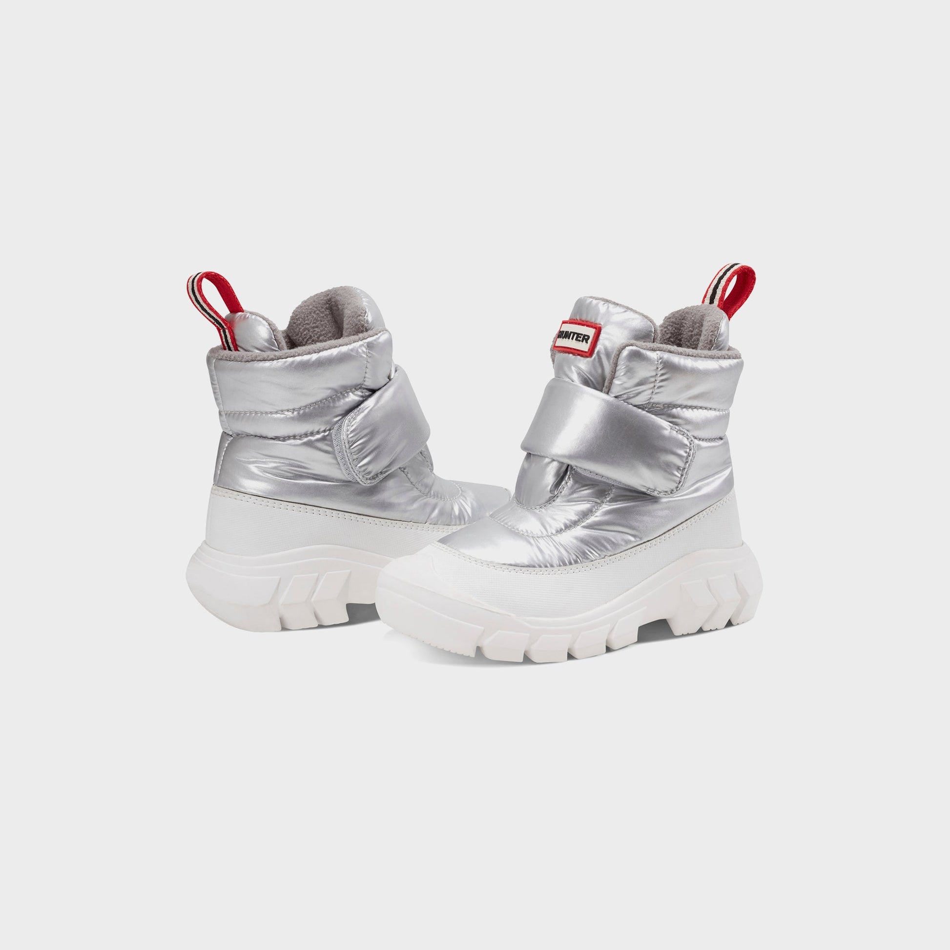Kids Kith Hunter Little Kids Igloo Lug Sole Insulated Waterproof Snow Boot - Sil