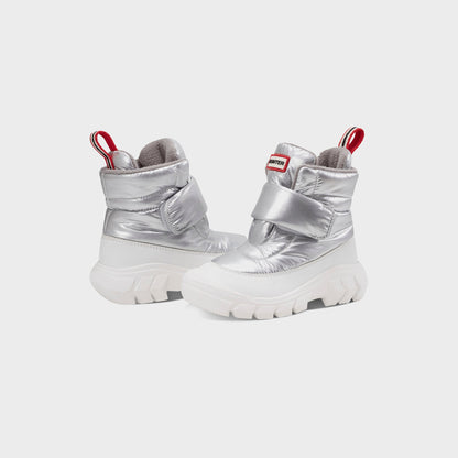 Kids Kith Hunter Little Kids Igloo Lug Sole Insulated Waterproof Snow Boot - Sil