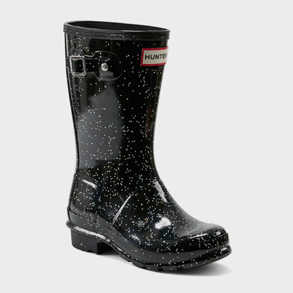 Kids Kith Hunter Kids Original Rain Boot - Glitter Black