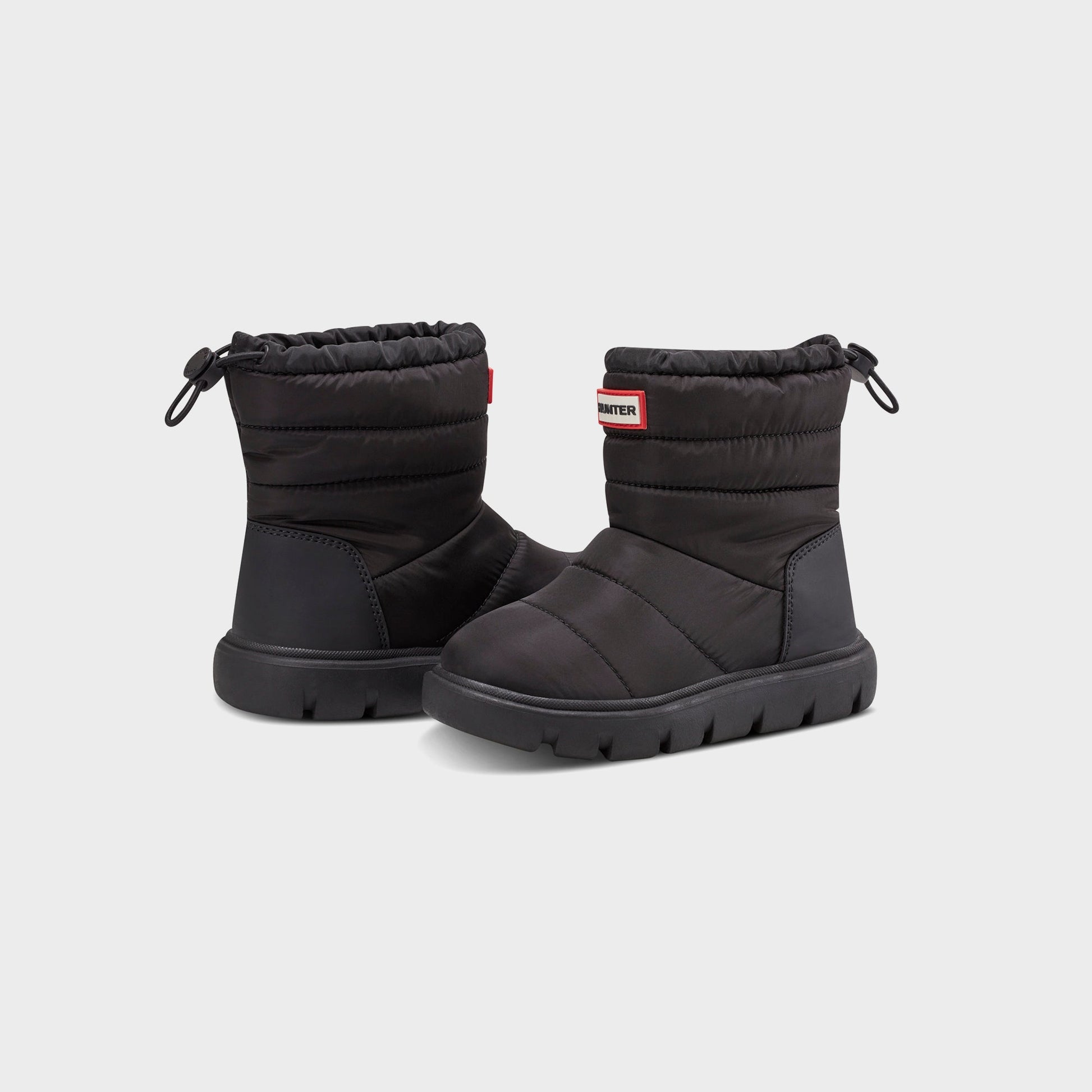 Kids Kith Hunter Kids Cuddle Lug Insulated Waterproof Snow Boot - Black
