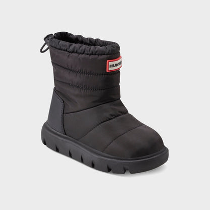 Kids Kith Hunter Kids Cuddle Lug Insulated Waterproof Snow Boot - Black