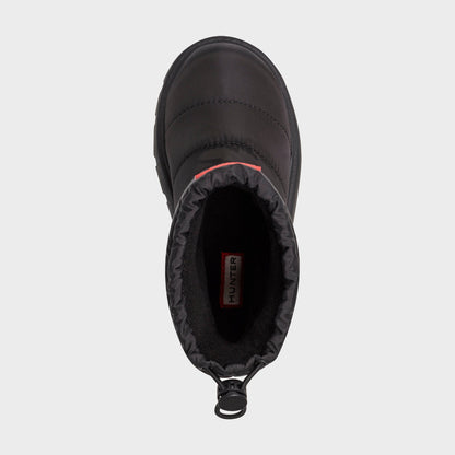 Kids Kith Hunter Kids Cuddle Lug Insulated Waterproof Snow Boot - Black