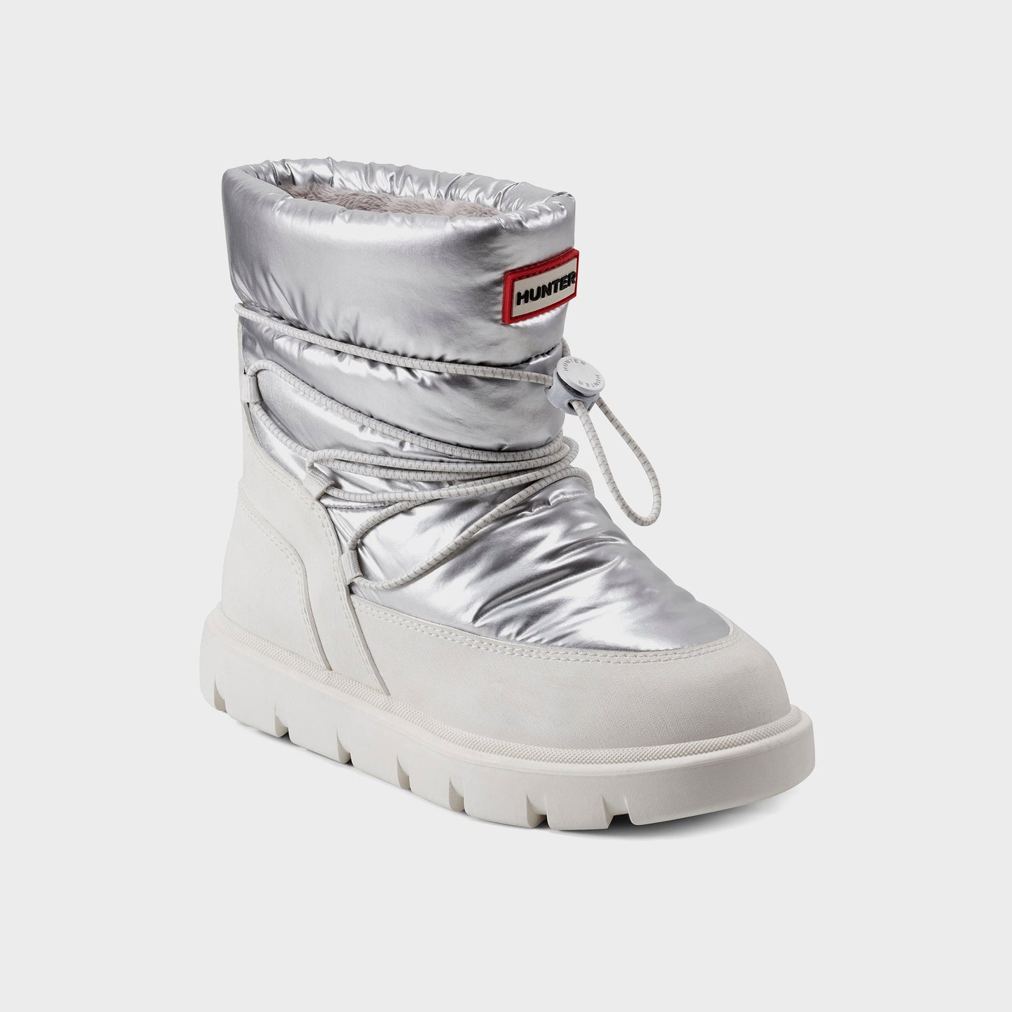 Kids Kith Hunter Kids Cozy Lug Sole Insulated Waterproof Snow Boot - Silver