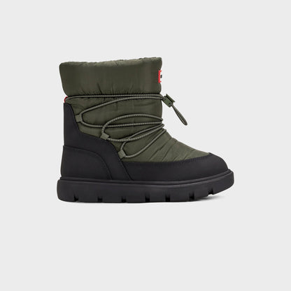 Kids Kith Hunter Kids Cozy Lug Sole Insulated Waterproof Snow Boot - Medium Gree