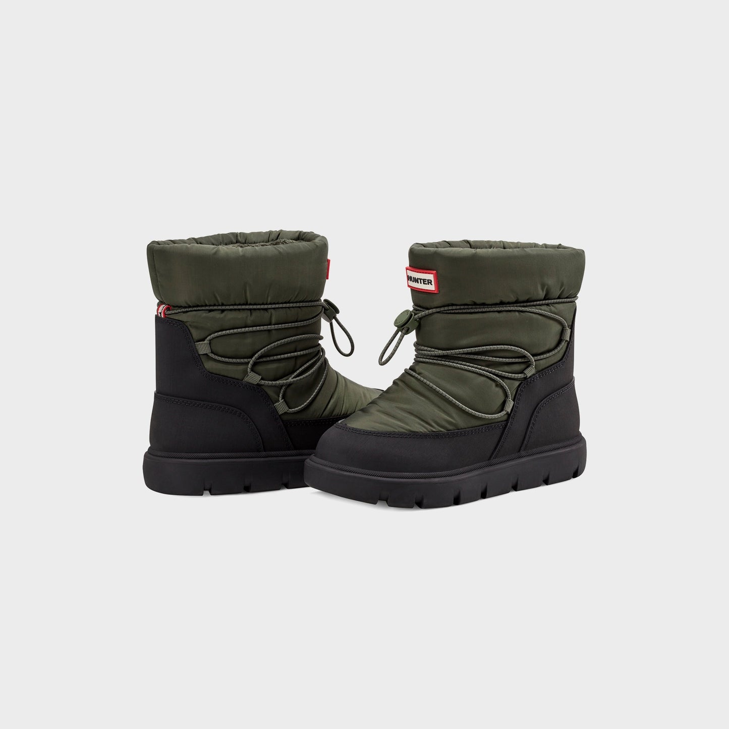 Kids Kith Hunter Kids Cozy Lug Sole Insulated Waterproof Snow Boot - Medium Gree