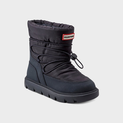 Kids Kith Hunter Kids Cozy Lug Sole Insulated Waterproof Snow Boot - Black