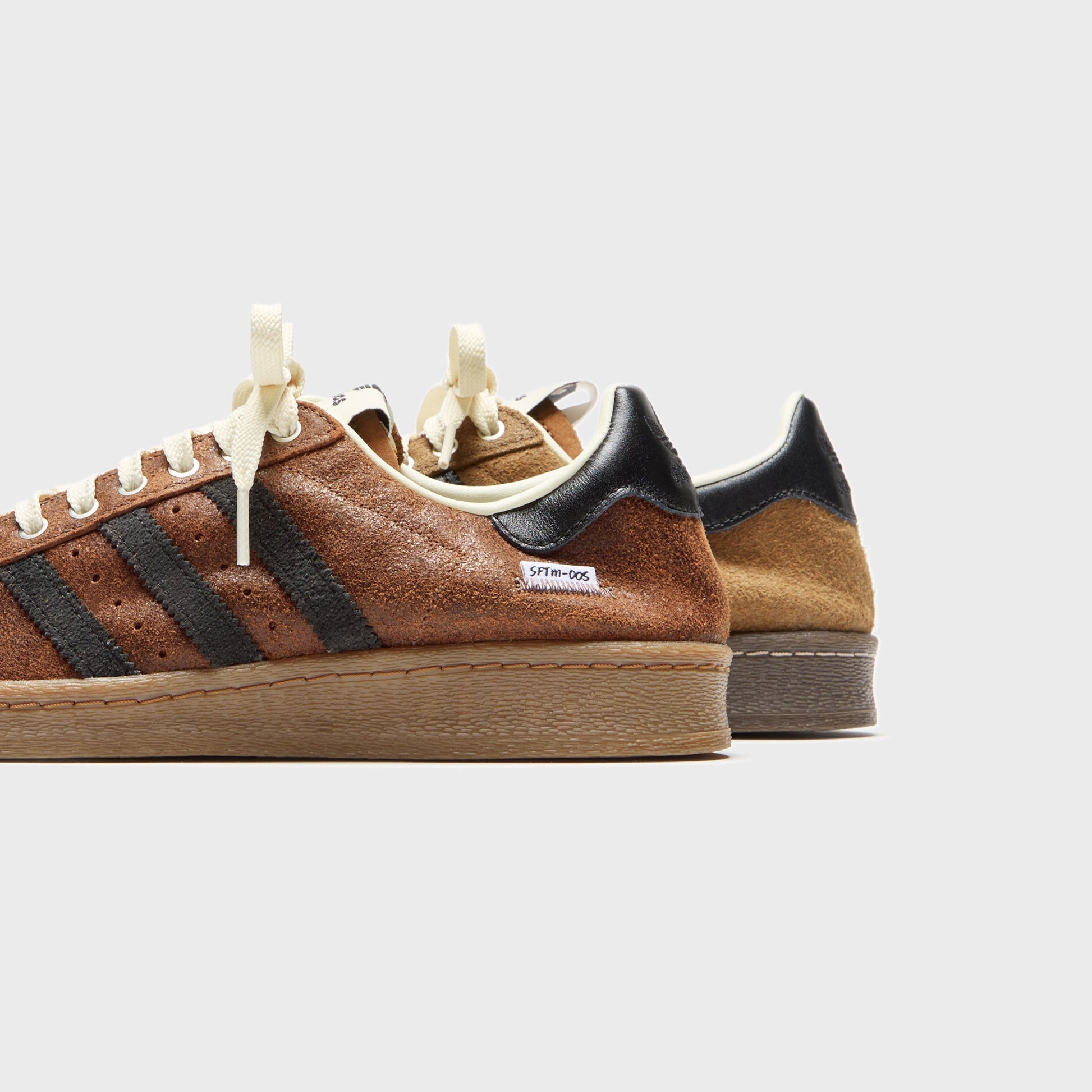 Men Kith adidas Superstar 82 SFTM - Mute Brown / Black