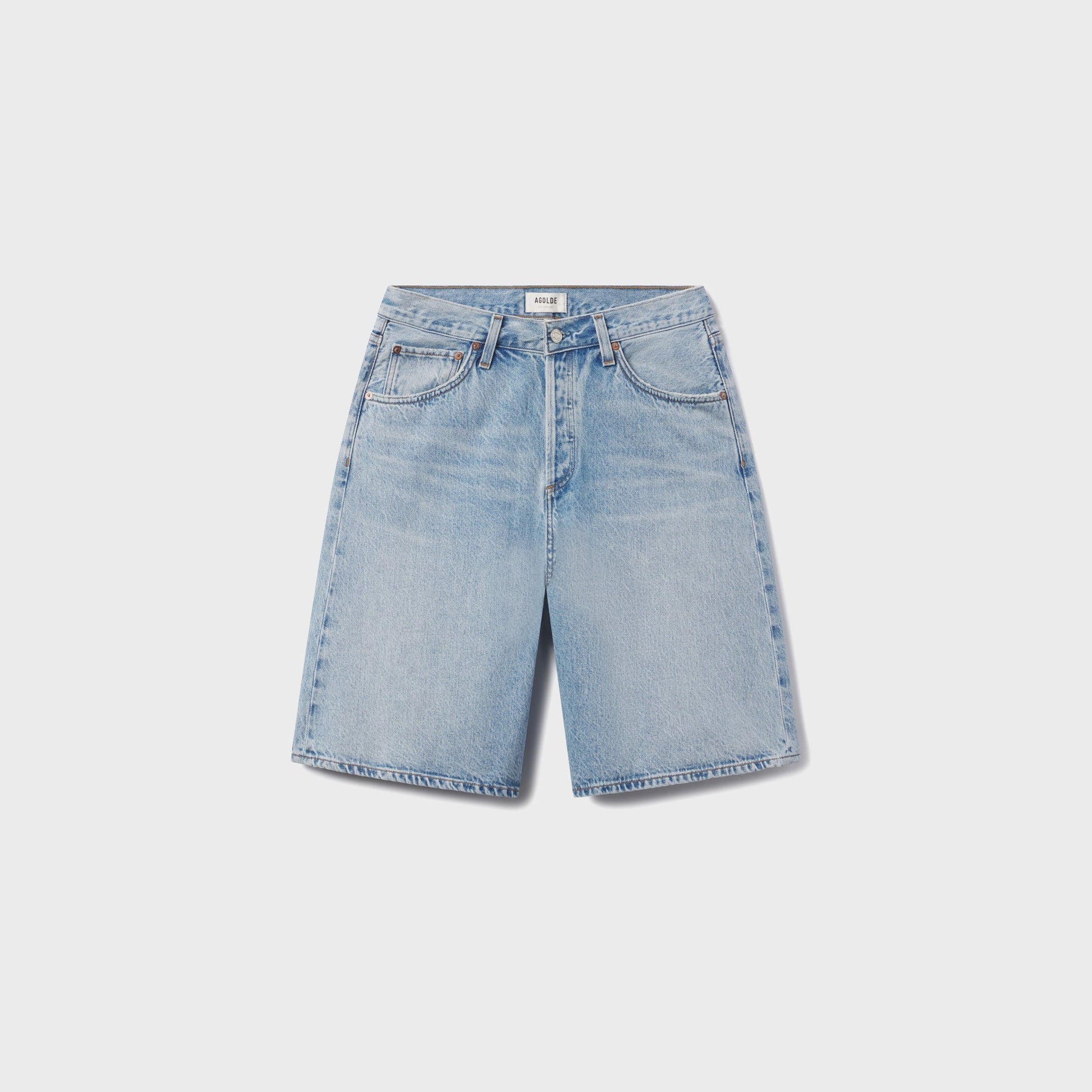 Women Kith Agolde Baggy V-Short - Prevail