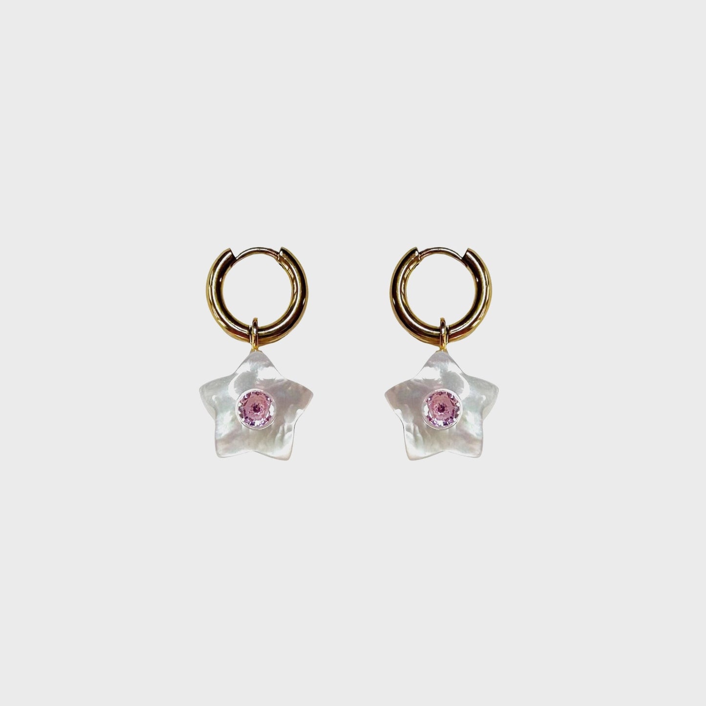 Women Kith Notte Star Glow Earrings - Pink