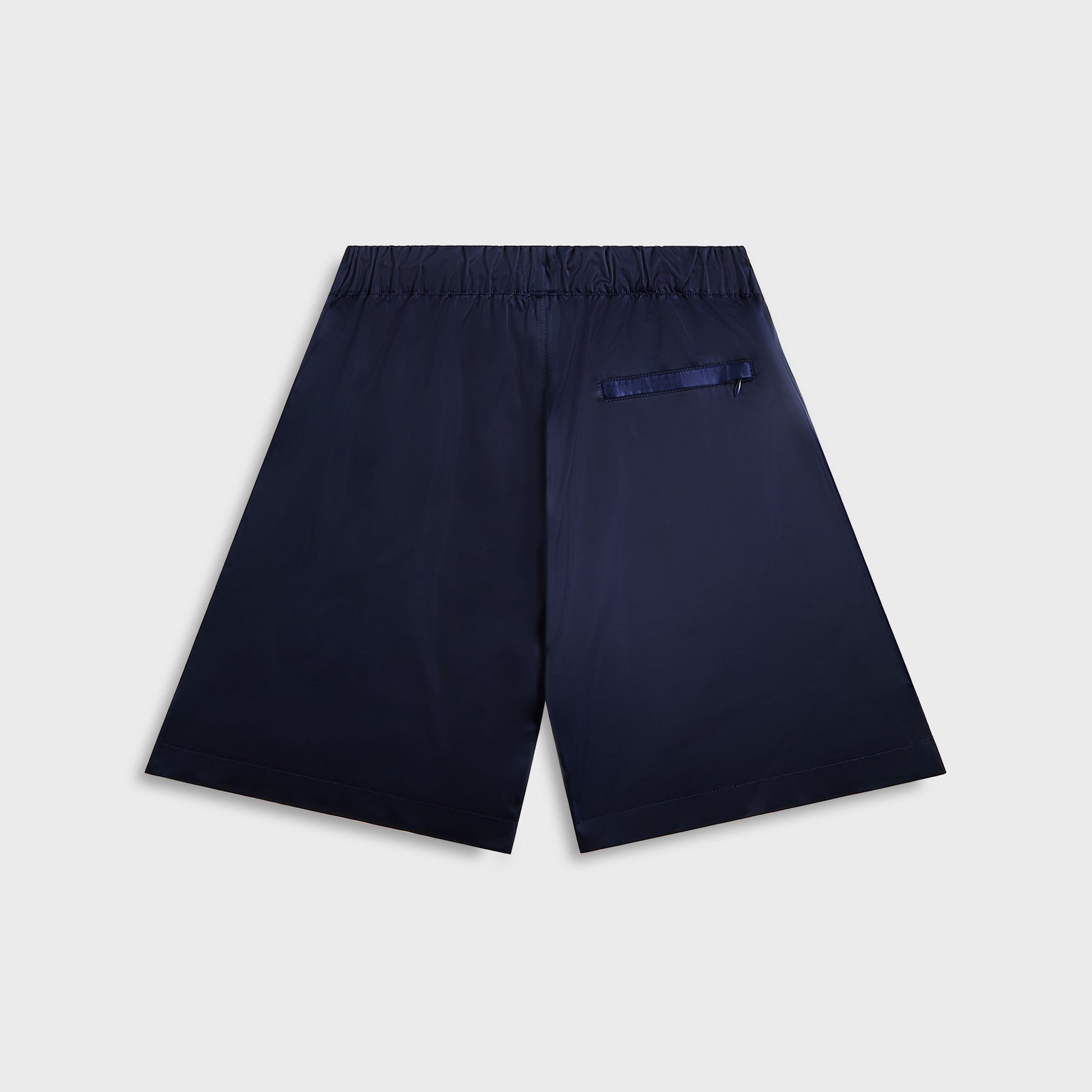 Men Kith Casablanca Nylon Pleated Track Short - Navy
