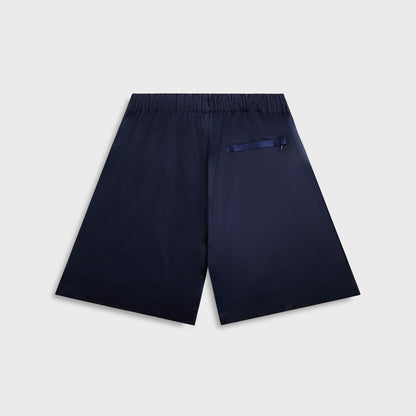 Men Kith Casablanca Nylon Pleated Track Short - Navy