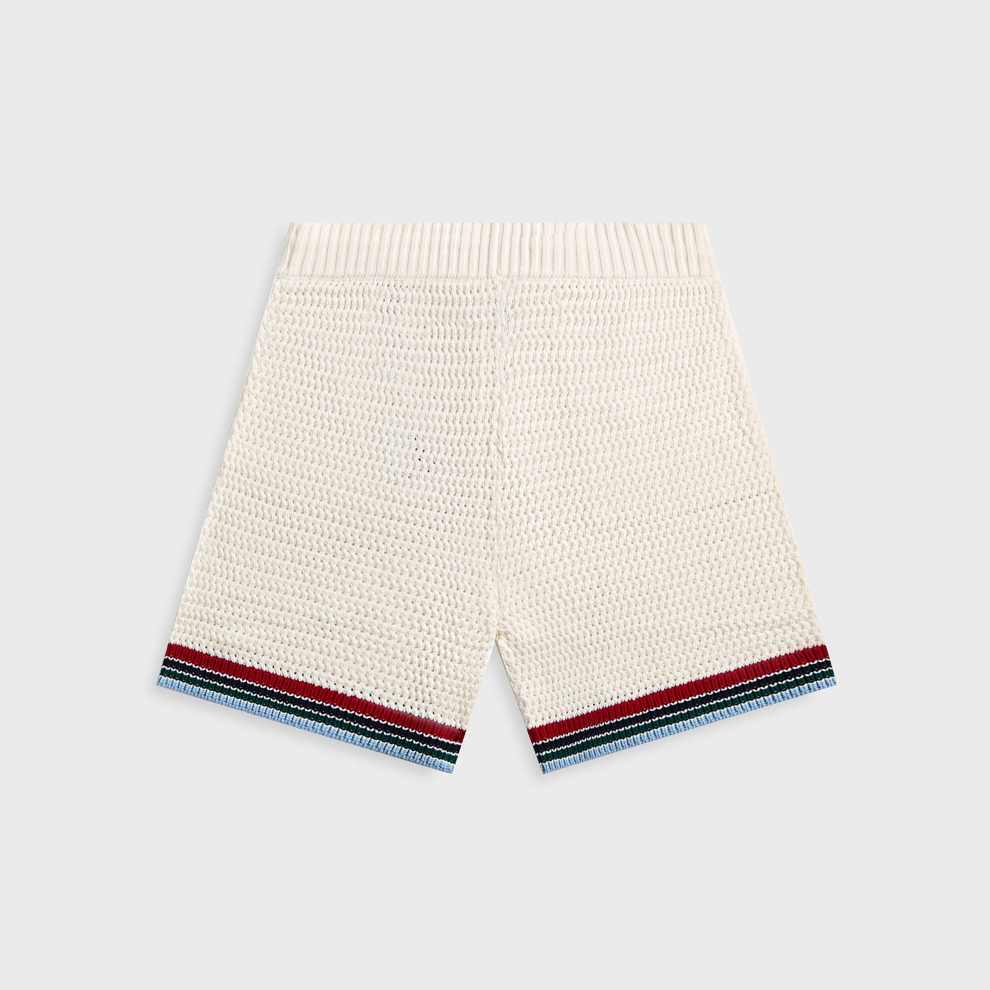 Men Kith Casablanca Sporty Crochet Short - White