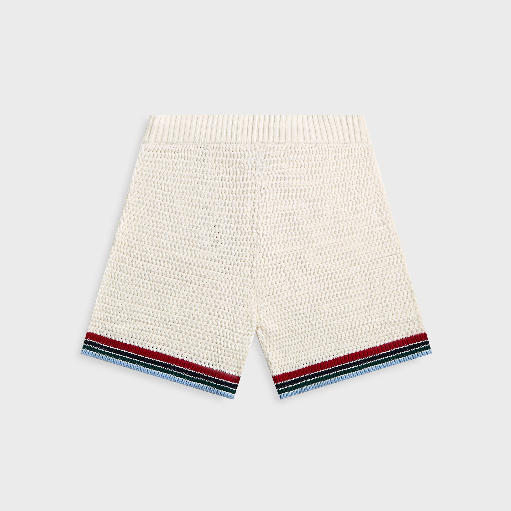 Men Kith Casablanca Sporty Crochet Short - White