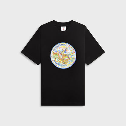 Men Kith Casablanca The Four Elements Printed Tee - Black