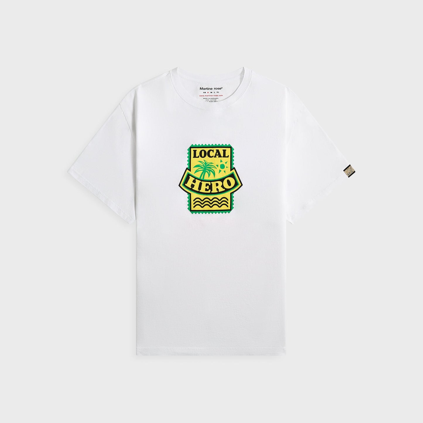 Men Kith Martine Rose Oversized Tee - White Local Hero