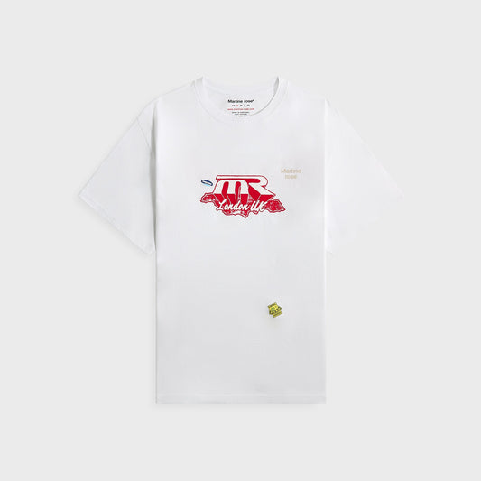 Men Kith Martine Rose Classic Tee - White Mr Jamaica