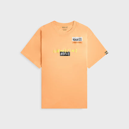 Men Kith Martine Rose Oversized Tee - Orange Tour