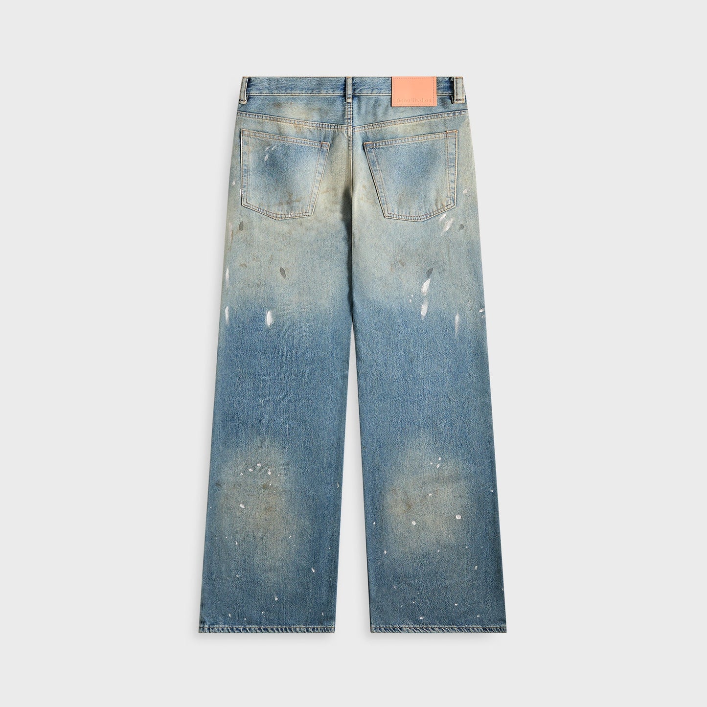 Men Kith Acne Studios Loose Fit Jeans - Light Blue