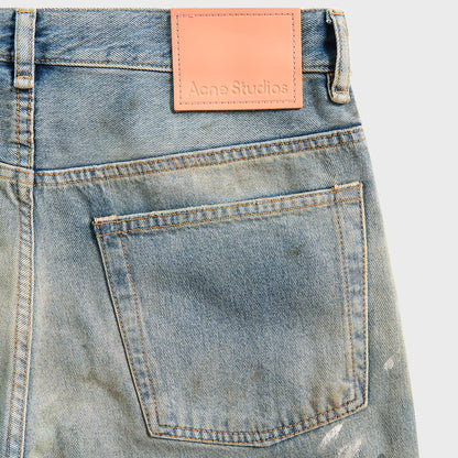 Men Kith Acne Studios Loose Fit Jeans - Light Blue