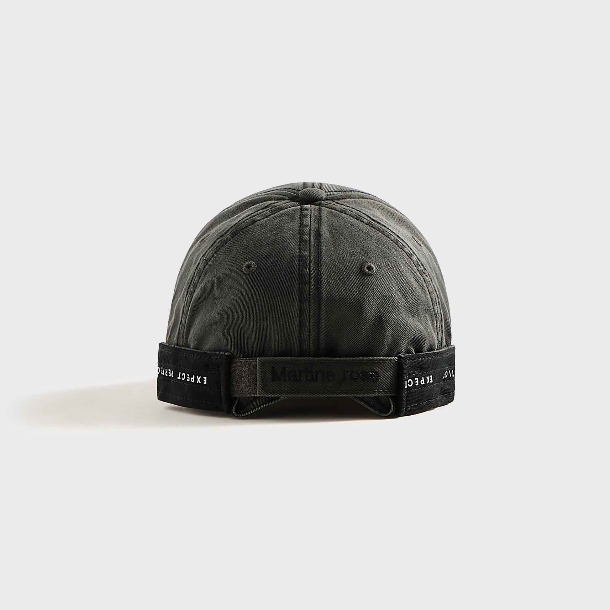 Men Kith Martine Rose Roll Back Cap - Grey / Red