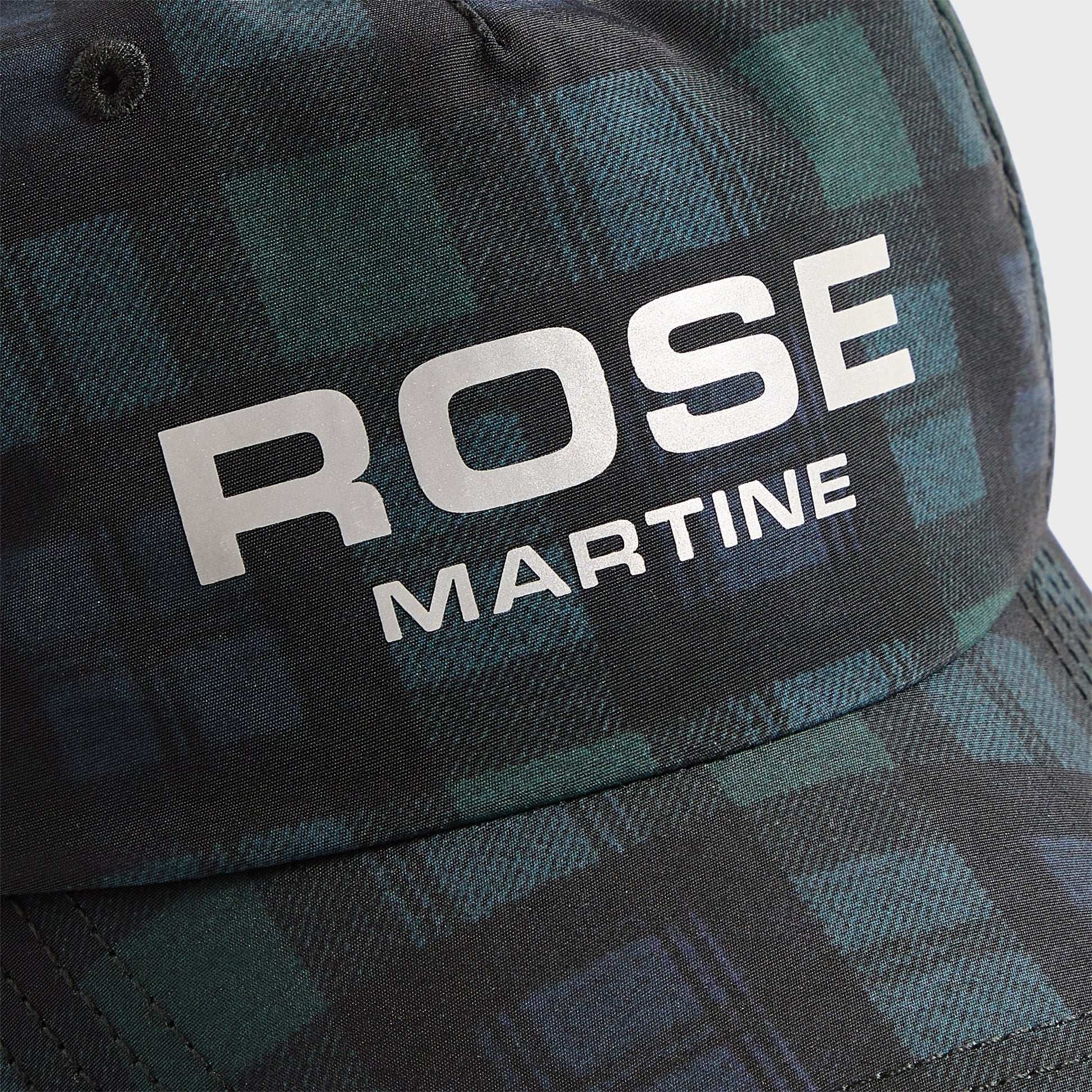 Men Kith Martine Rose Nylon Cap - Black / Tartan