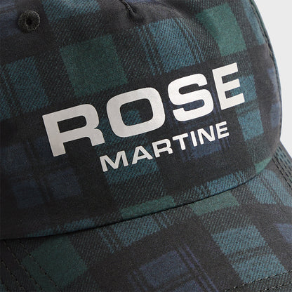 Men Kith Martine Rose Nylon Cap - Black / Tartan