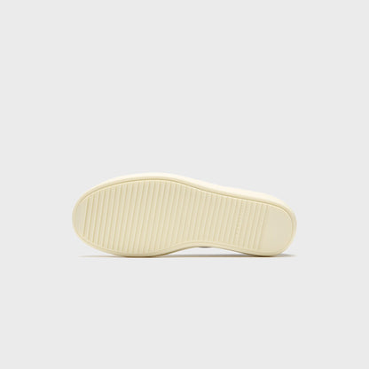 Men Kith Rick Owens Boat Sneaks Scarpe - Denim Black / Milk / Milk