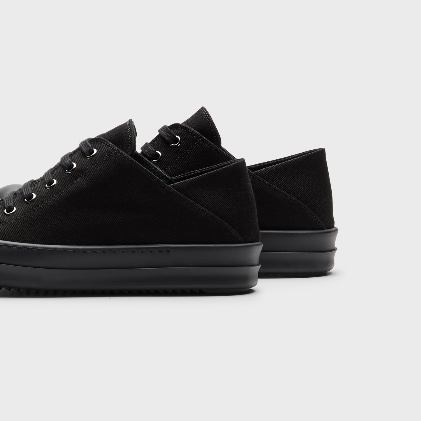 Women Kith Rick Owens WMNS Slip-On Scarpe in Denim - All Black