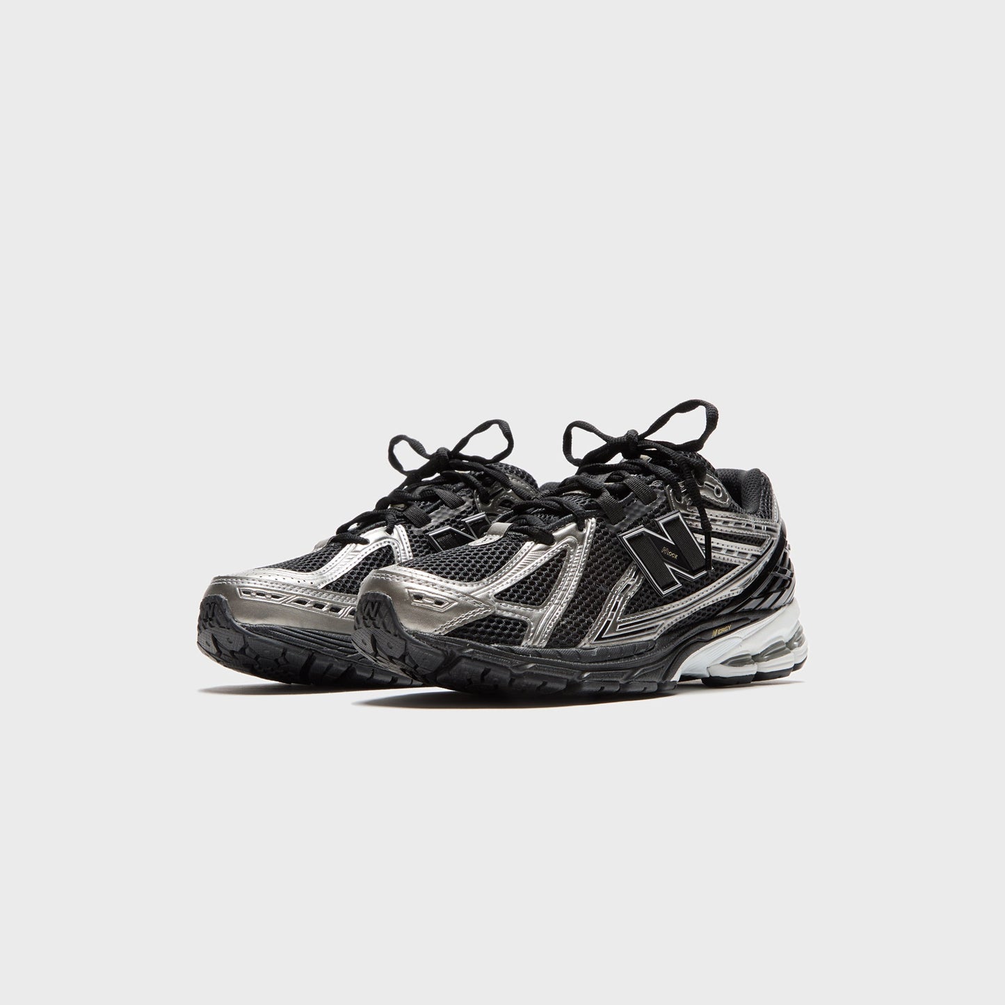 Men Kith New Balance 1906 - Black / Dark Silver Metallic