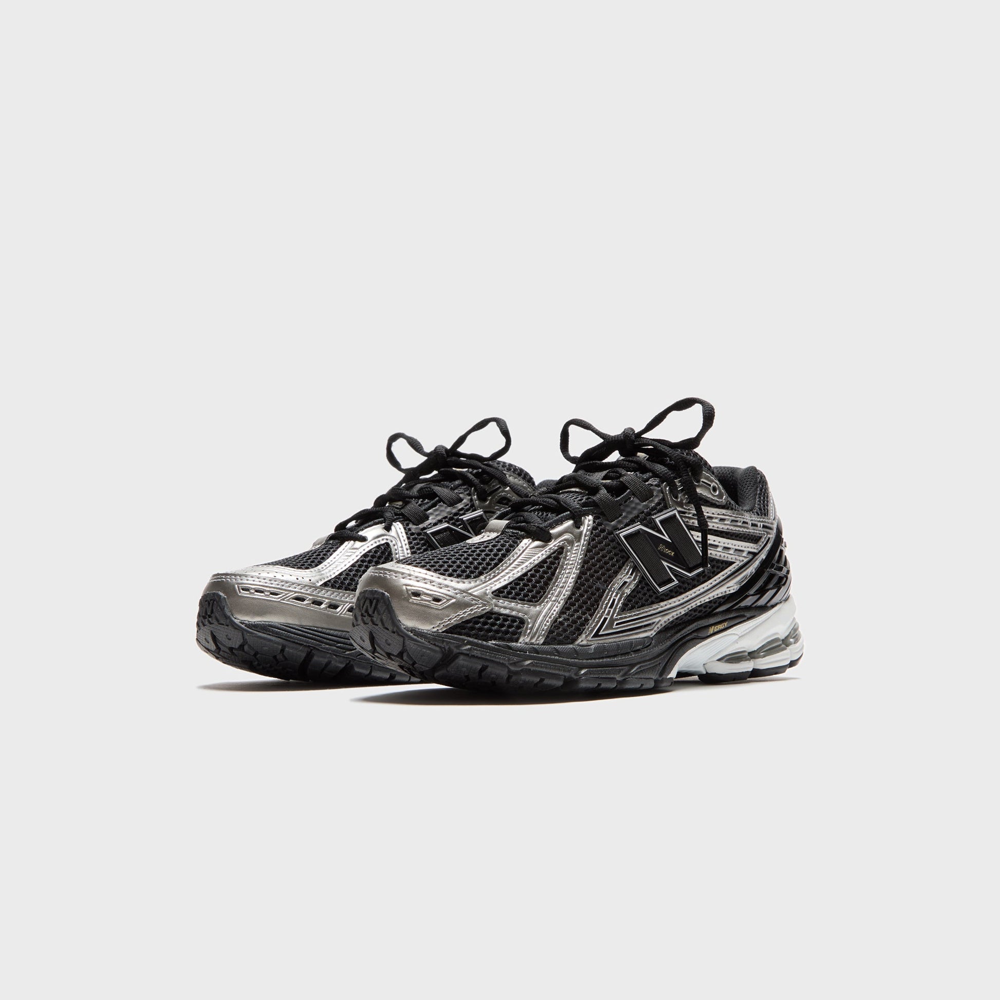 Men Kith New Balance 1906 - Black / Dark Silver Metallic