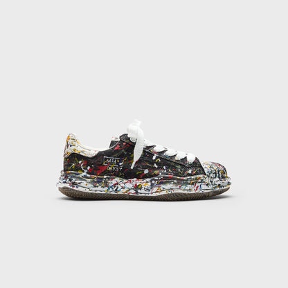 Men Kith Mihara Yasuhiro Blakey Original Sole Sputtering Canvas Low Top Sneaker