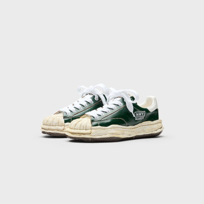 Men Kith Mihara Yasuhiro Blakey Original Sole Wrinkled Leather Low Top Sneaker