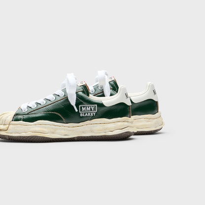 Men Kith Mihara Yasuhiro Blakey Original Sole Wrinkled Leather Low Top Sneaker