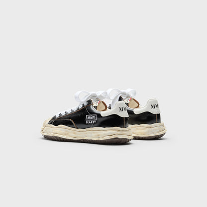 Men Kith Mihara Yasuhiro Blakey Original Sole Wrinkled Leather Low Top Sneaker