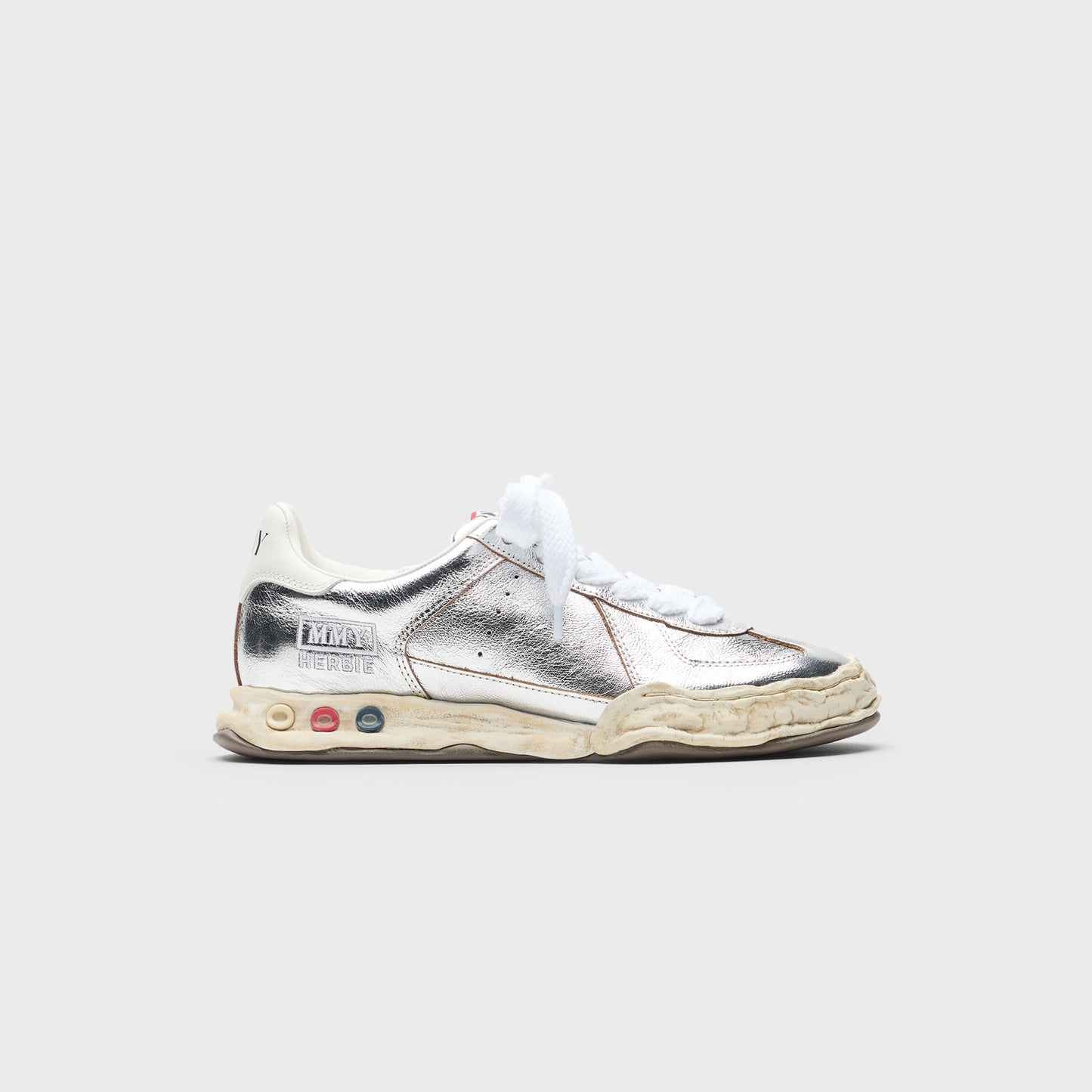 Men Kith Mihara Yasuhiro Herbie Original Sole Wrinkled Leather Low Top Sneaker