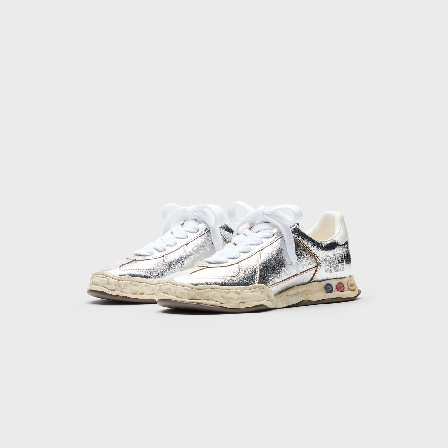 Men Kith Mihara Yasuhiro Herbie Original Sole Wrinkled Leather Low Top Sneaker