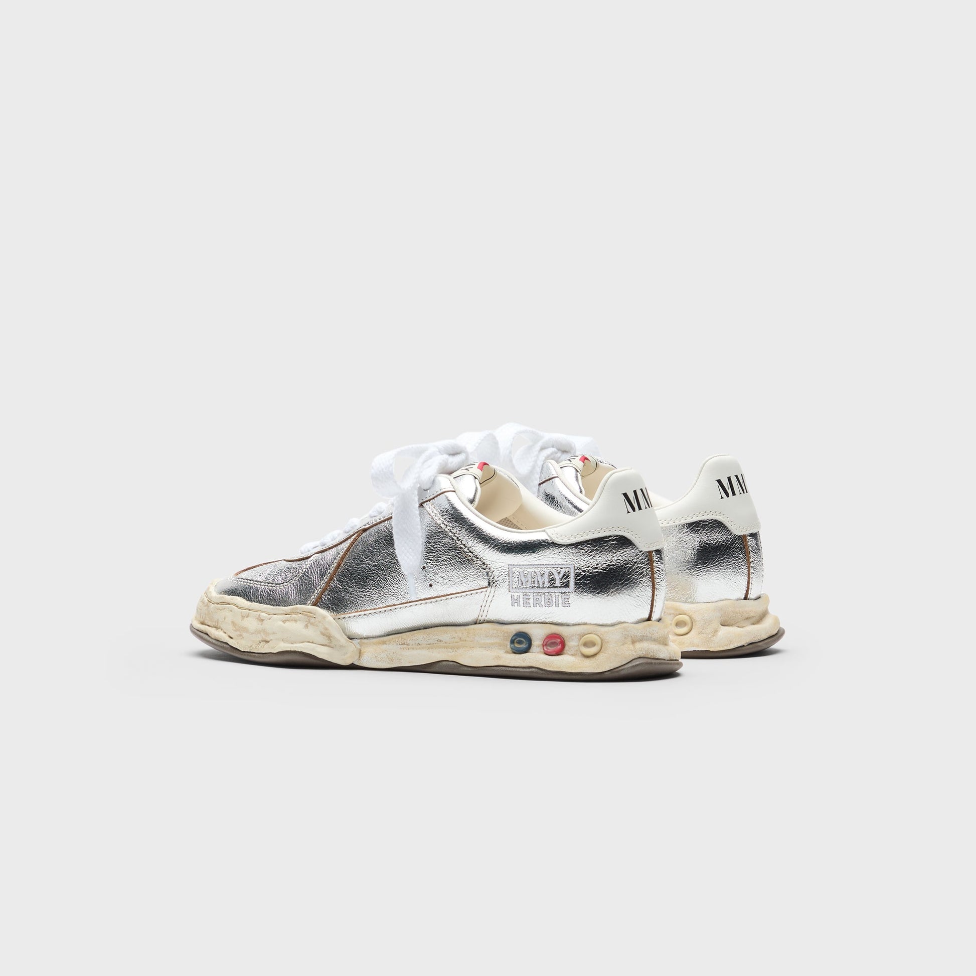 Men Kith Mihara Yasuhiro Herbie Original Sole Wrinkled Leather Low Top Sneaker