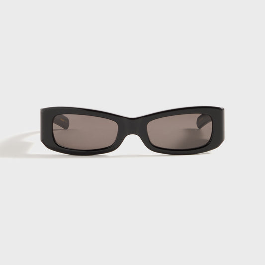 Men Kith Flatlist Kareem - Solid Black / Solid Black Lens