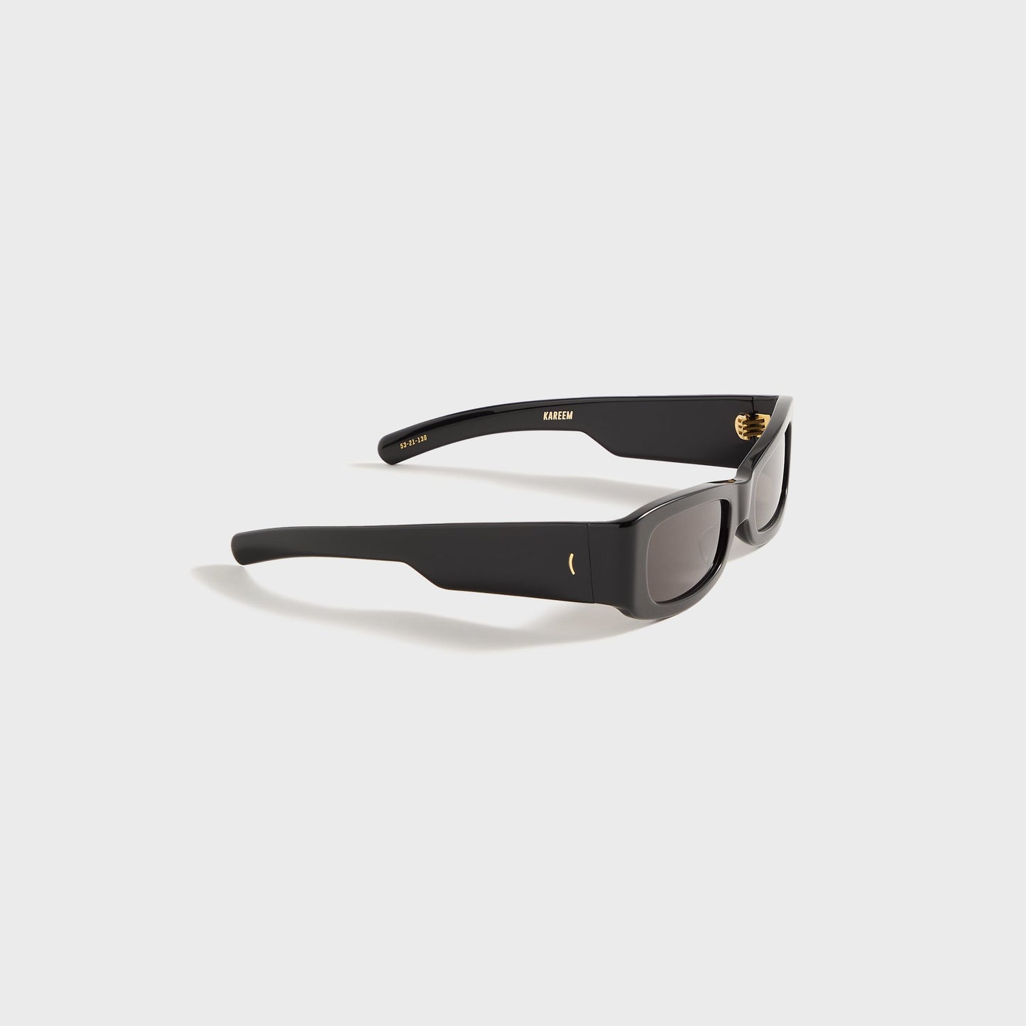 Men Kith Flatlist Kareem - Solid Black / Solid Black Lens