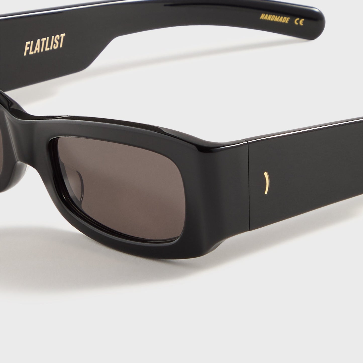 Men Kith Flatlist Kareem - Solid Black / Solid Black Lens