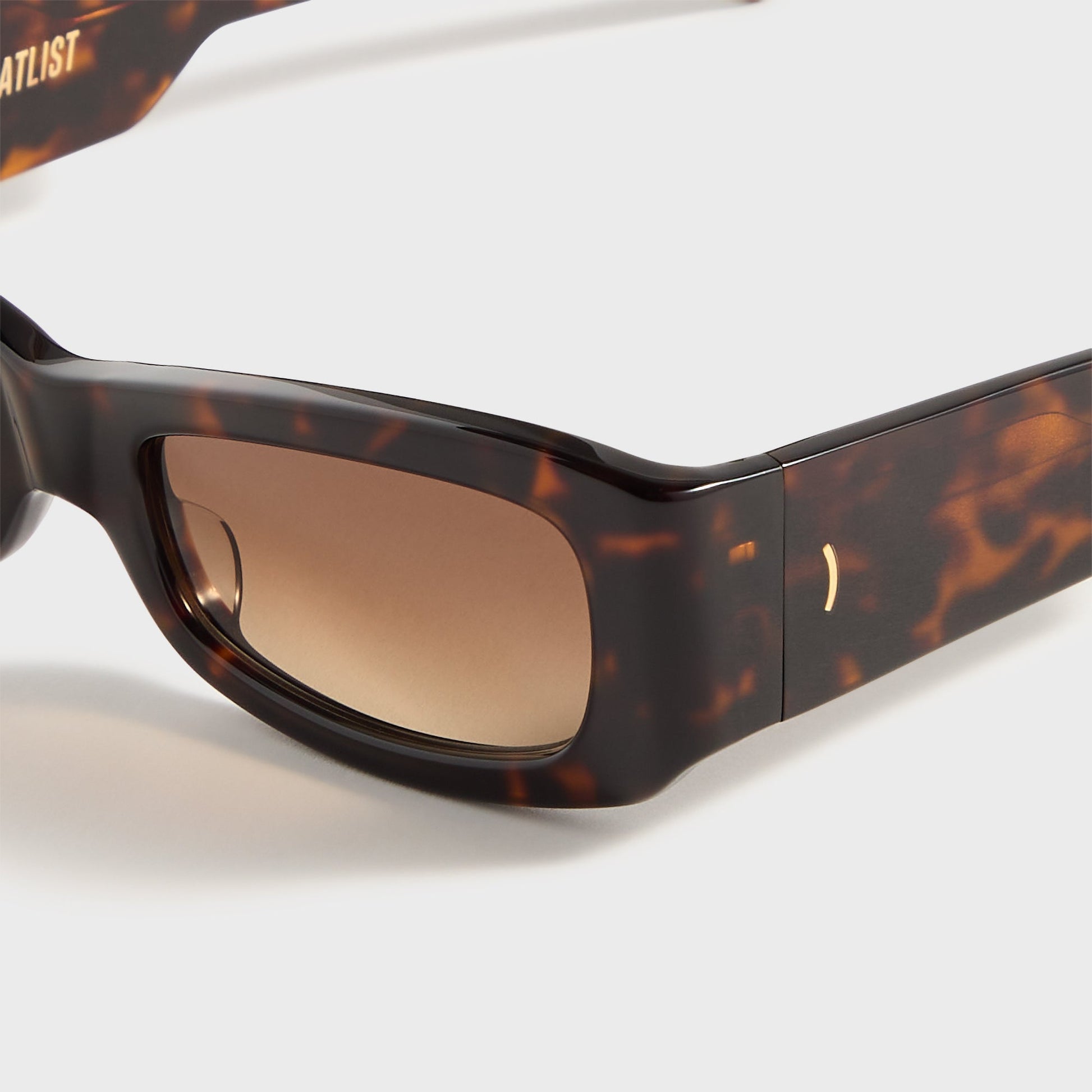 Men Kith Flatlist Kareem - Tortoise / Brown Gradient Lens